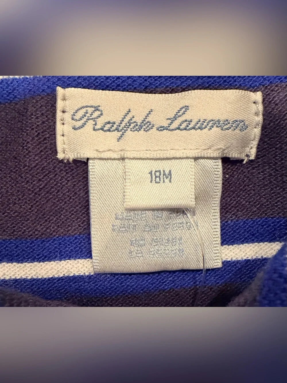 Ralph Lauren | infant boys polo shirt. Size: 18M